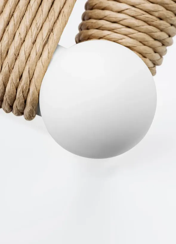 Y-stol CH24 Soft Natural White af Hans J. Wegner