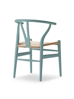 Y-stol CH24 Soft Pewter af Hans J. Wegner