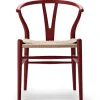 Y-stol CH24 Soft Red Brown af Hans J. Wegner
