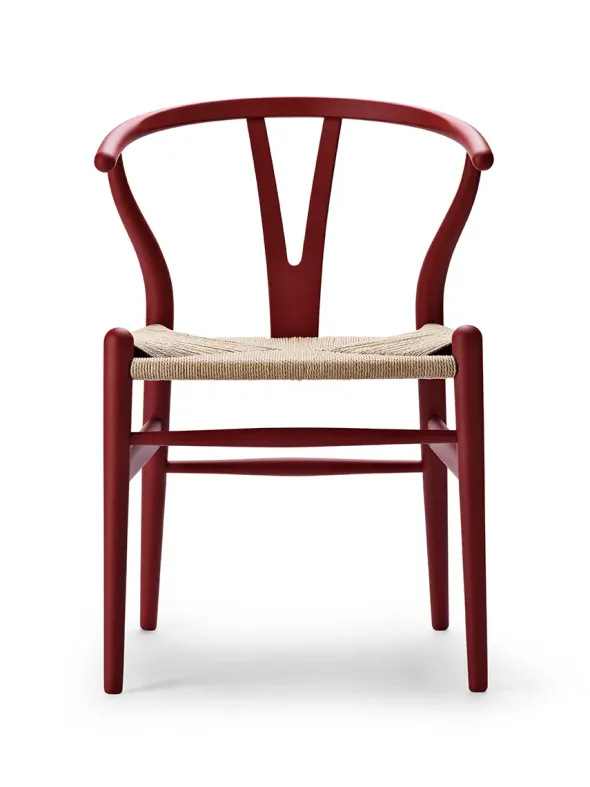 Y-stol CH24 Soft Red Brown af Hans J. Wegner