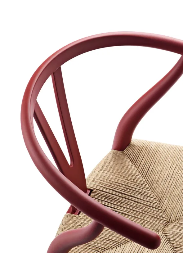 Y-stol CH24 Soft Red Brown af Hans J. Wegner