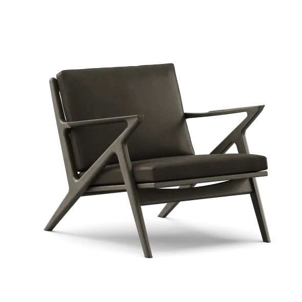Z Chair, sortlakeret eg fra DK3