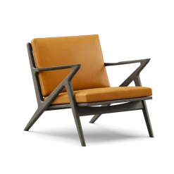 Z Chair, sortlakeret eg fra DK3