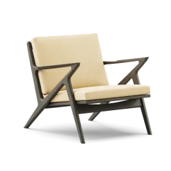 Z Chair, sortlakeret eg fra DK3