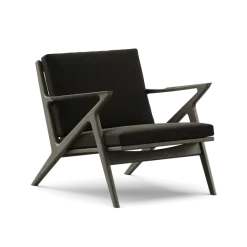 Z Chair, sortlakeret eg fra DK3